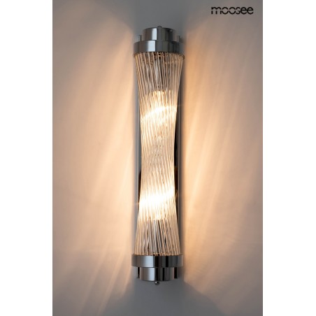MOOSEE lampa ścienna COLUMN 60 srebrna