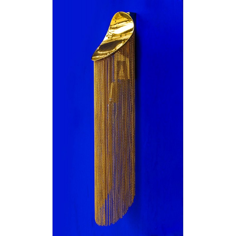 MOOSEE lampa ścienna LAMBADA złota