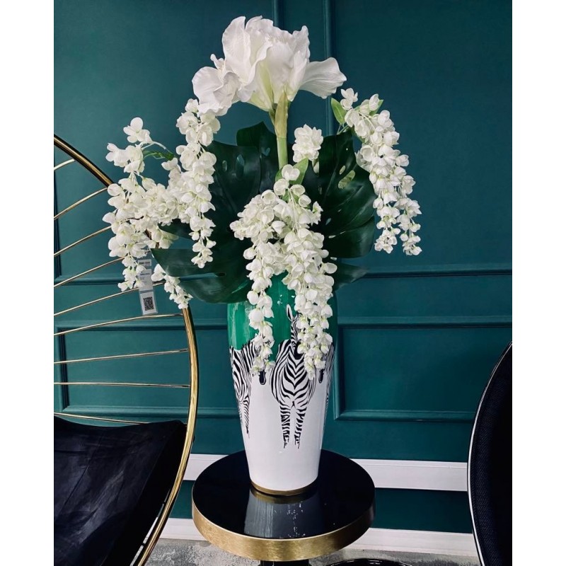 KARE słoik dekoracyjny ZEBRAS 63cm