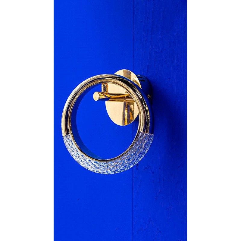 MOOSEE lampa ścienna HELIOS złota