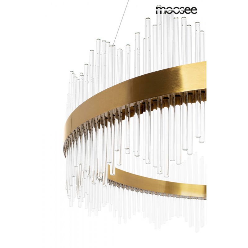 MOOSEE lampa wisząca FLORENS 80 złota