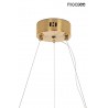 MOOSEE lampa wisząca FLORENS 80 złota