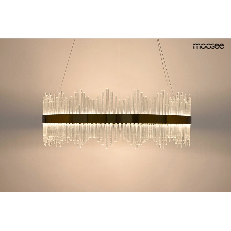 MOOSEE lampa wisząca FLORENS 80 złota