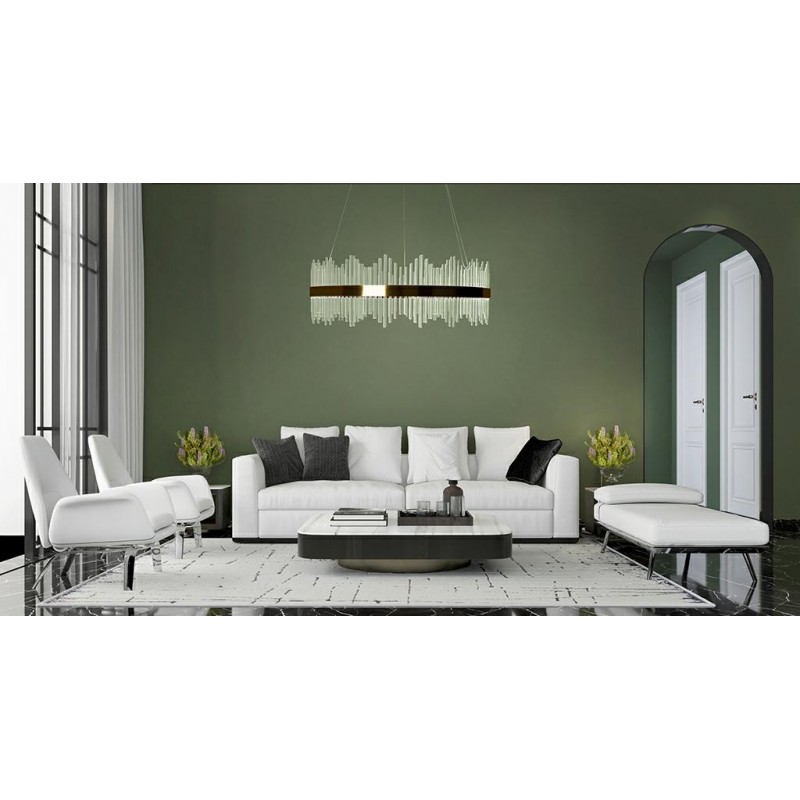 MOOSEE lampa wisząca FLORENS 80 złota