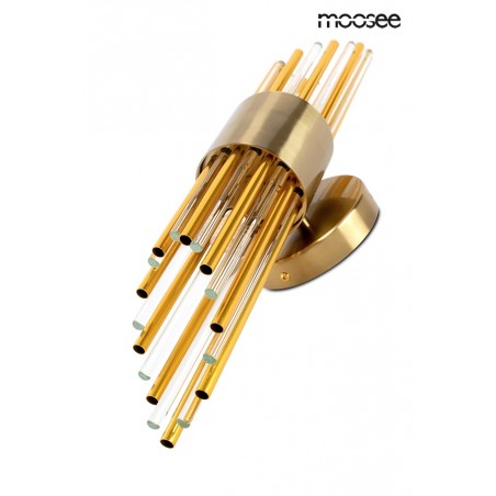 MOOSEE lampa ścienna AMADEO złota