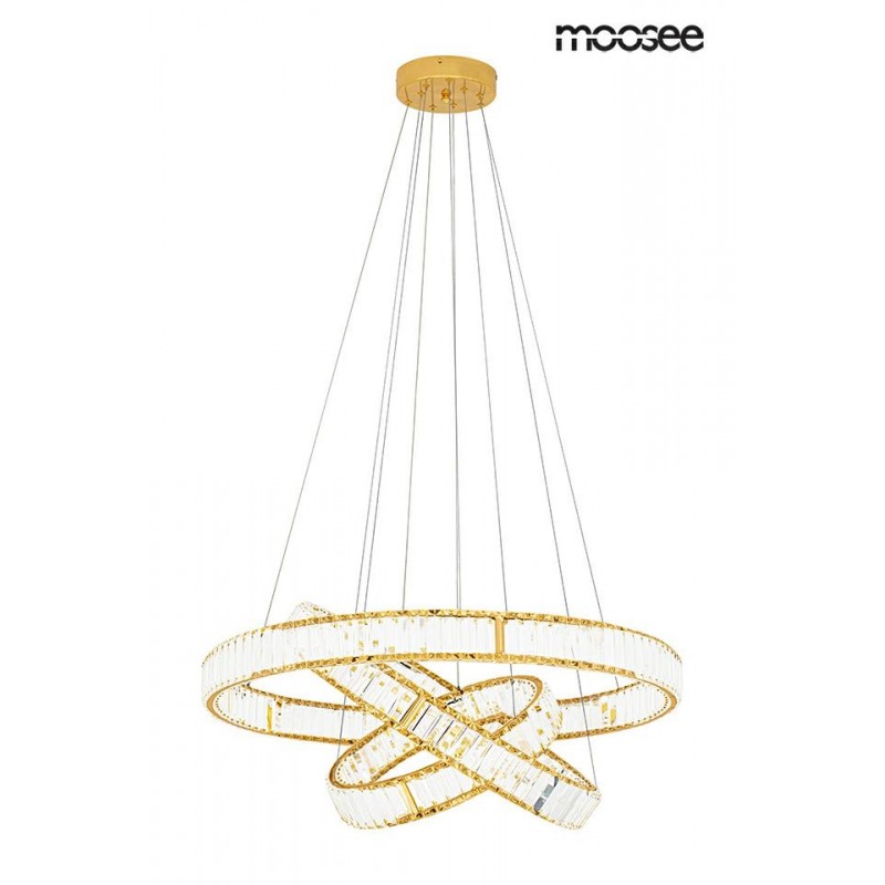 MOOSEE lampa wisząca LIBERTY TRIPLES złota