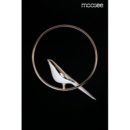MOOSEE lampa wisząca BIRD złota