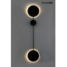 MOOSEE lampa ścienna SHADOW 2 czarna