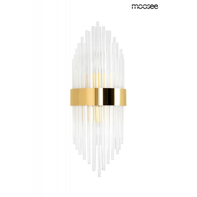 MOOSEE lampa ścienna FLORENS złota