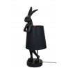 KARE lampa stołowa RABBIT czarna / czarna