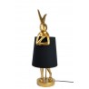 KARE lampa stołowa RABBIT złota / czarna
