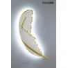 MOOSEE lampa ścienna PIÓRKO 65  biała / złota