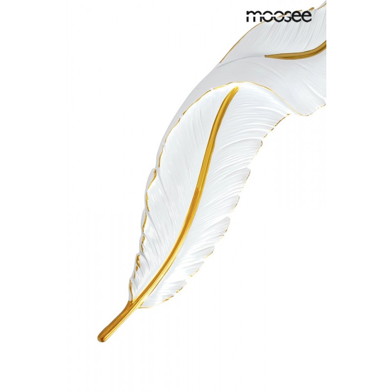 MOOSEE lampa ścienna IKAR 80  biała / złota