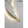 MOOSEE lampa ścienna PIÓRKO 65  biała / złota