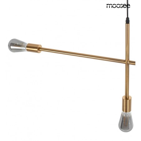 MOOSEE lampa wisząca RIVA 5 złota
