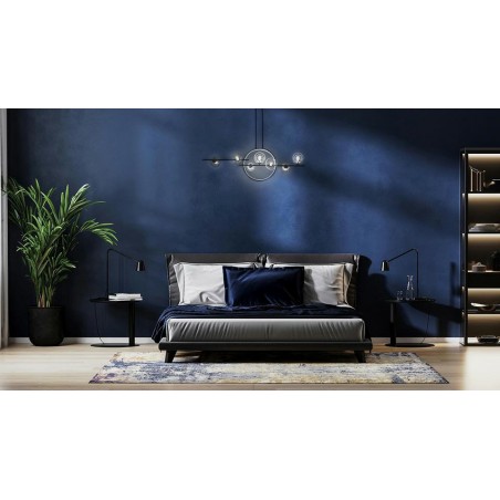 MOOSEE lampa wisząca ALURE LINE TWIN 90 czarna