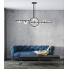 MOOSEE lampa wisząca ALURE LINE TWIN 120 czarna