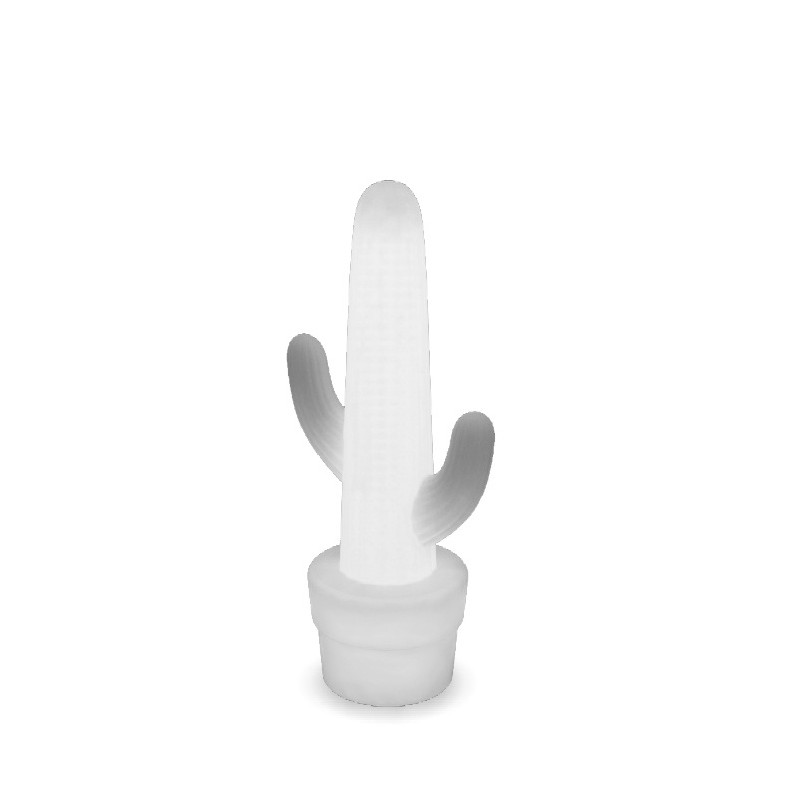 NEW GARDEN lampa ogrodowa KAKTUS CABLE biała