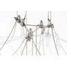 Lampa wisząca CONSTELATION 77 - LED, stal szczotkowana