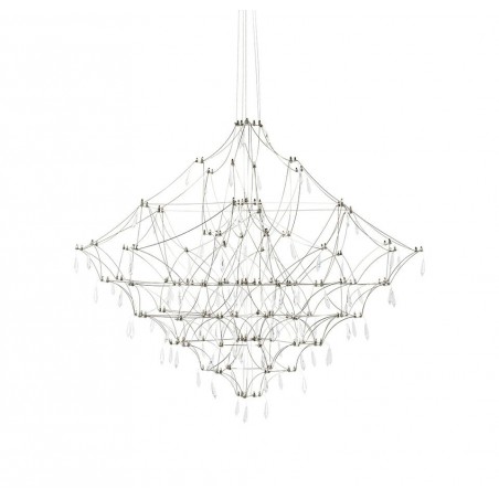Lampa wisząca CONSTELATION 77 - LED, stal szczotkowana