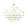 Lampa wisząca CONSTELATION 120 GOLD - LED, stal szczotkowana