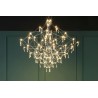 Lampa wisząca CONSTELATION 77 GOLD - LED, stal szczotkowana