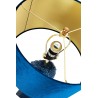 KARE lampa stołowa PARROT 84 cm niebieska