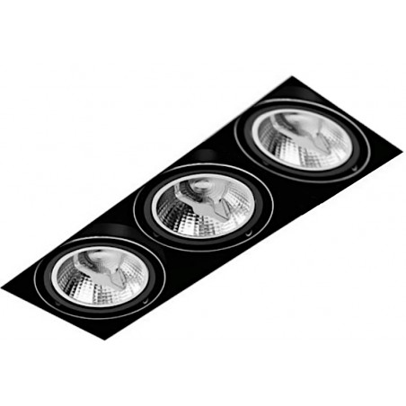 Aqform SQUARES 111x3 trimless 230V wpuszczany