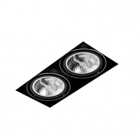 Aqform SQUARES 111x2 trimless 230V wpuszczany