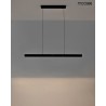 MOOSEE lampa wisząca LINER czarna czarna