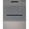 MOOSEE lampa wisząca LINER czarna czarna