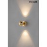 MOOSEE Lampa ścienna EOS złota