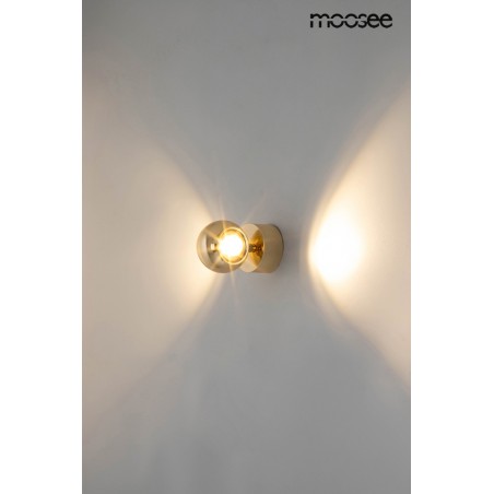 MOOSEE Lampa ścienna EOS złota