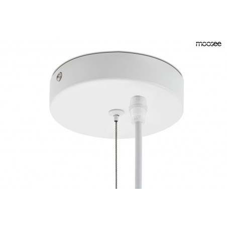 MOOSEE lampa wisząca NEST 60 biała