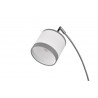 RL Lampa podłogowa DAVOS R41553006 srebrny i odcienie srebra, biały