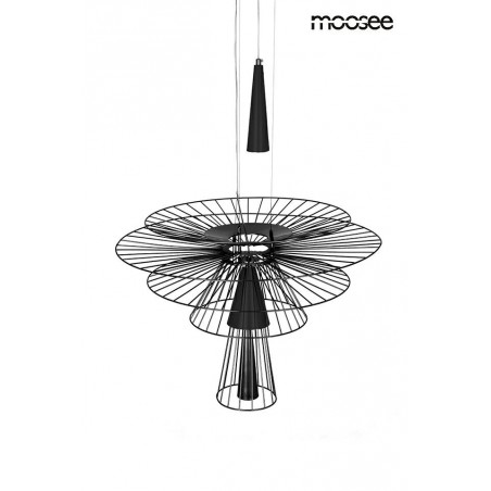 MOOSEE lampa wisząca SESTO czarna