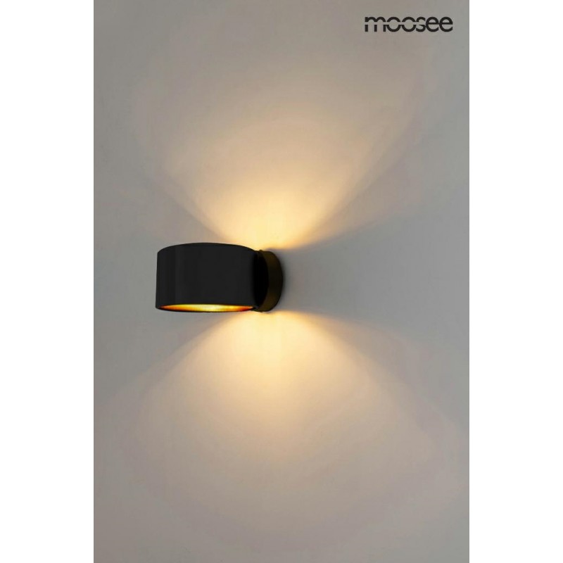 MOOSEE lampa ścienna ARRO czarna