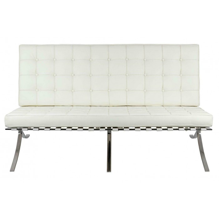 Sofa trzyosobowa BARCELON PRESTIGE PLUS biała -...