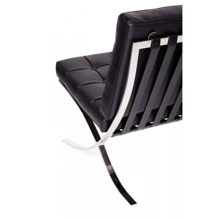 Sofa dwuosobowa BARCELON PRESTIGE PLUS czarna -...