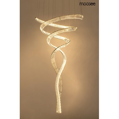MOOSEE lampa wisząca WAVE CORDON 2B chrom