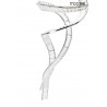 MOOSEE lampa wisząca WAVE CORDON 2B chrom