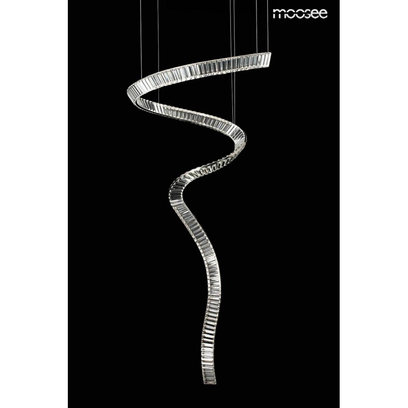 MOOSEE lampa wisząca WAVE CORDON 1A chrom