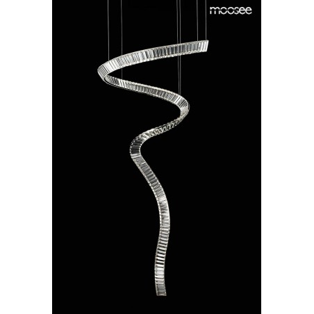 MOOSEE lampa wisząca WAVE CORDON 1A chrom