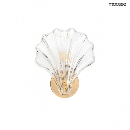 MOOSEE lampa ścienna CONCHA złota