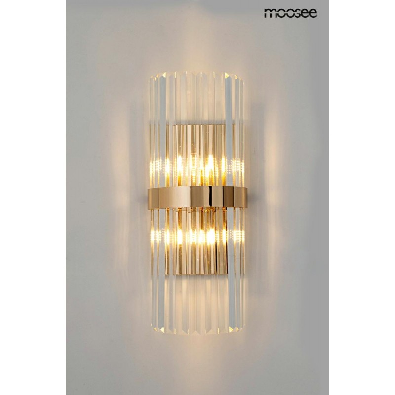 MOOSEE lampa ścienna MILAGRO złota