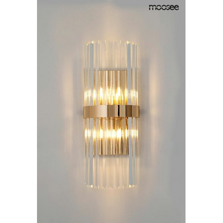 MOOSEE lampa ścienna MILAGRO złota