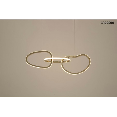MOOSEE lampa wisząca JAZZ 3 złota