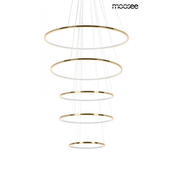 MOOSEE lampa wisząca RING SLIM L złota