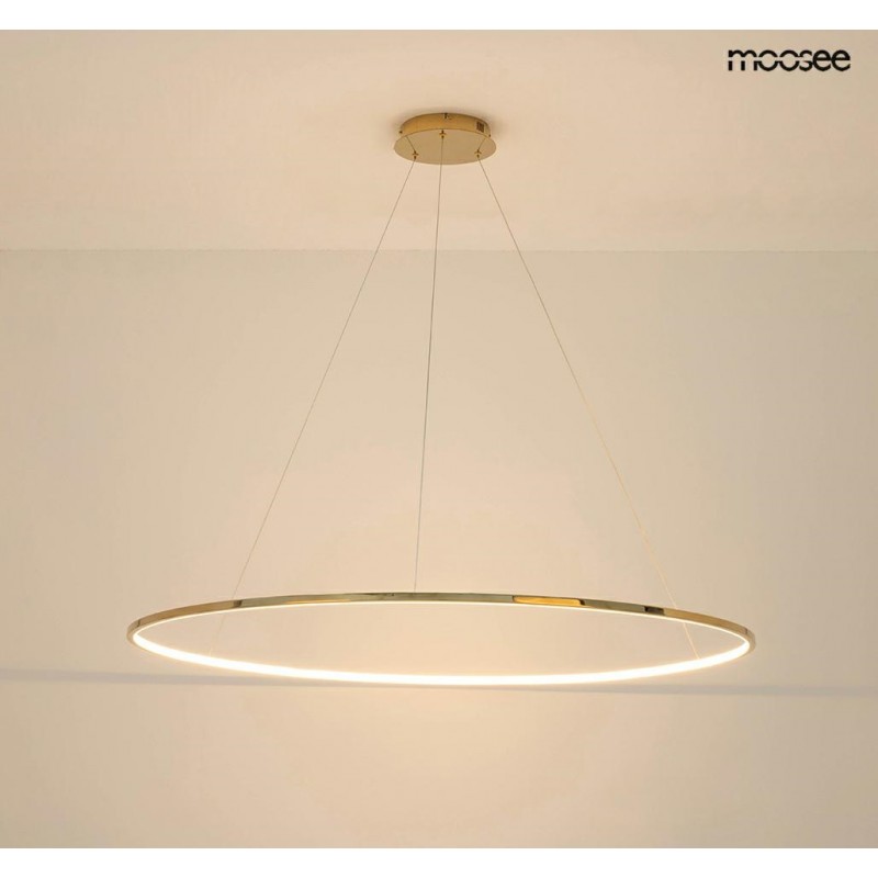 MOOSEE lampa wisząca RING SLIM 150 złota