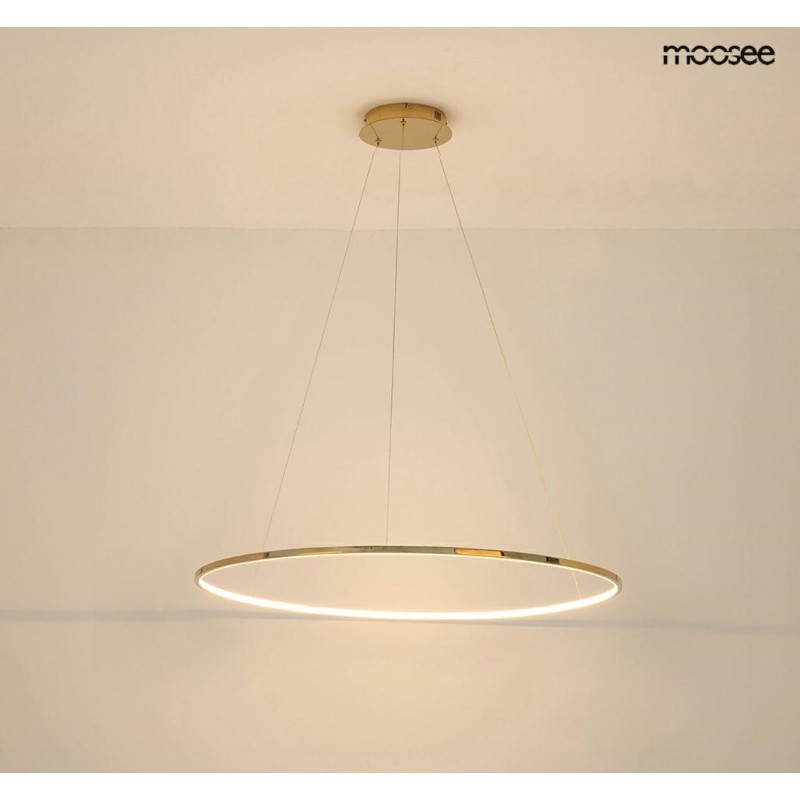 MOOSEE lampa wisząca RING SLIM 80 złota
